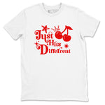 11s Cherry shirts to match jordans Just Hits Different sneaker match tees Air Jordan 11 Retro Cherry match shoes to clothes SNRT Sneaker Tees unisex cotton White 2 shirts