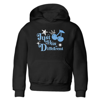 11s Legend Blue shirts to match jordans Just Hits Different best t shirts to wear with jordans AJ11 Retro Legend Blue match shoes to clothes SNRT Sneaker Tees Youth Baby Black 2 tee