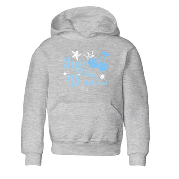 11s Legend Blue shirts to match jordans Just Hits Different best t shirts to wear with jordans AJ11 Retro Legend Blue match shoes to clothes SNRT Sneaker Tees Youth Baby Heather Grey 2 tee