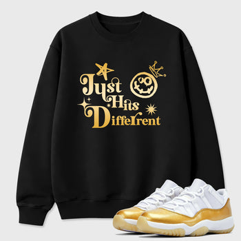 Sneaker match tees – Sneaker Tees To Match Air Jordan 11 Mother's Day Shoes – Just Hits Different Tee Black 1