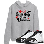 Air Jordan 14 Black Toe t shirts to match sneakers Just Hits Different sneaker match tees 14s Black Toe sneaker match tee SNRT Sneaker Tees unisex cotton Heather Grey 1 shirts