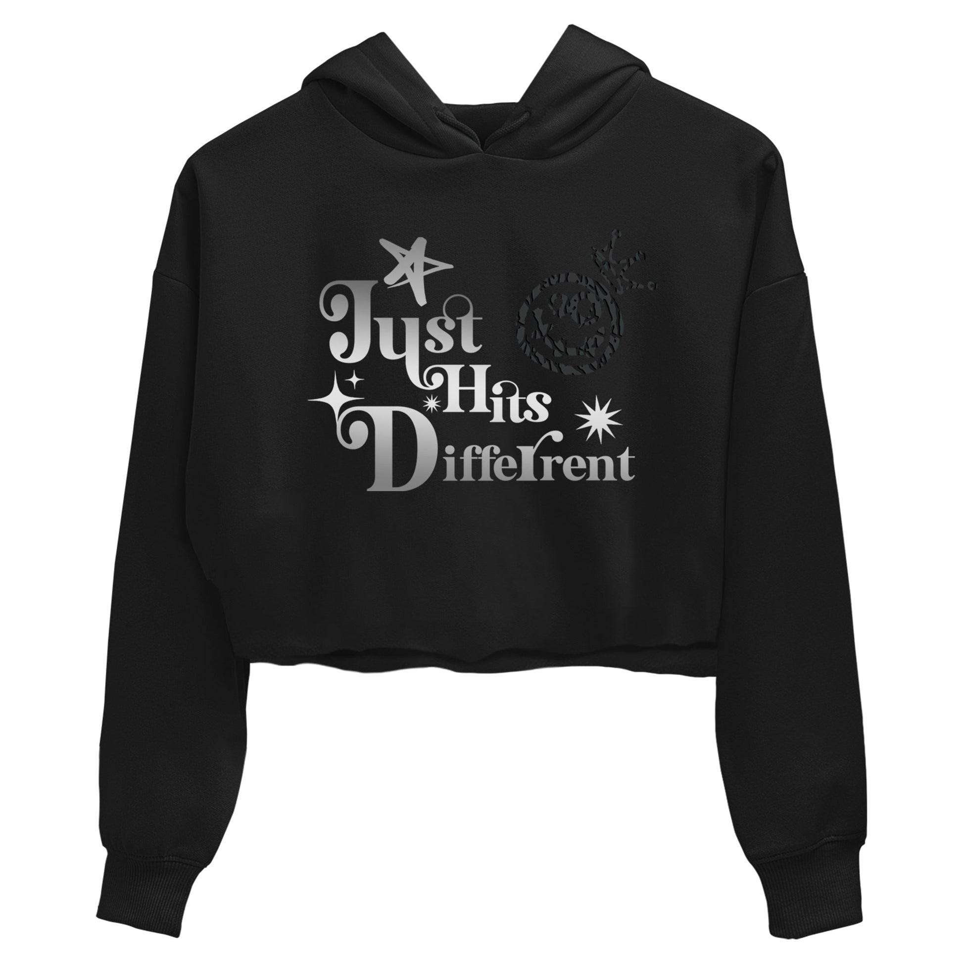 3s Black Cat shirts to match jordans Just Hits Different sneaker match tees Air Jordan 3 Retro Black Cat match shoes to clothes SNRT Sneaker Tees unisex cotton Black 2 crop tee
