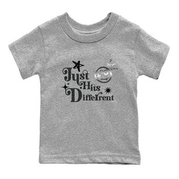 3s Black Cat shirts to match jordans Just Hits Different sneaker match tees Air Jordan 3 Retro Black Cat match shoes to clothes SNRT Sneaker Tees Youth Baby Heather Grey 2 tee