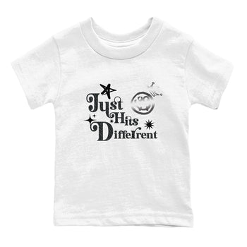 3s Black Cat shirts to match jordans Just Hits Different sneaker match tees Air Jordan 3 Retro Black Cat match shoes to clothes SNRT Sneaker Tees Youth Baby White 2 tee