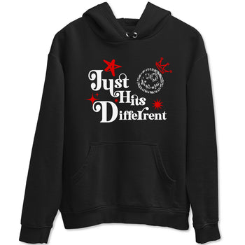 3s Black Cement shirts to match jordans Just Hits Different sneaker match tees Air Jordan 3 Black Cement match shoes to clothes SNRT Sneaker Tees unisex cotton Black 2 shirts
