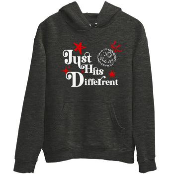 3s Black Cement shirts to match jordans Just Hits Different sneaker match tees Air Jordan 3 Black Cement match shoes to clothes SNRT Sneaker Tees unisex cotton Charcoal Heather 2 shirts
