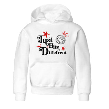 3s Black Cement shirts to match jordans Just Hits Different sneaker match tees Air Jordan 3 Black Cement match shoes to clothes SNRT Sneaker Tees Youth Baby White 2 tee