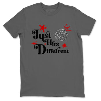 3s Black Cement shirts to match jordans Just Hits Different sneaker match tees Air Jordan 3 Black Cement match shoes to clothes SNRT Sneaker Tees unisex cotton Cool Grey 2 shirts