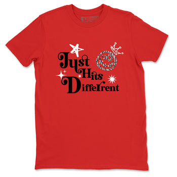 3s Black Cement shirts to match jordans Just Hits Different sneaker match tees Air Jordan 3 Black Cement match shoes to clothes SNRT Sneaker Tees unisex cotton Red 2 shirts