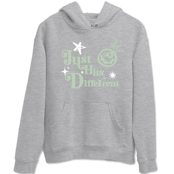 4s Abundance shirts to match jordans Just Hits Different sneaker match tees Air Jordan 4 Seafoam match shoes to clothes SNRT Sneaker Tees unisex cotton Heather Grey 2 shirts