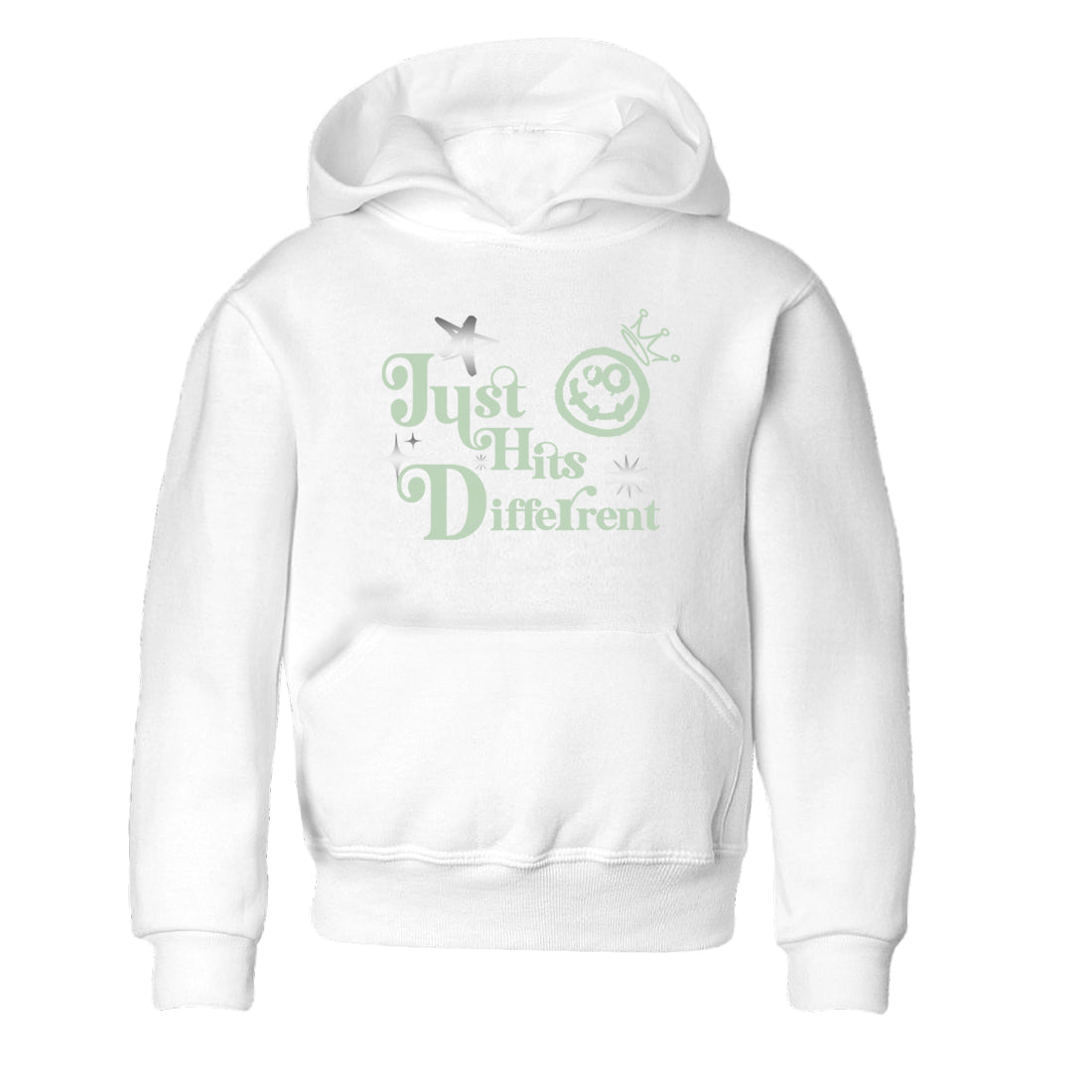 4s Abundance shirts to match jordans Just Hits Different sneaker match tees Air Jordan 4 Seafoam match shoes to clothes SNRT Sneaker Tees Youth Baby White 2 tee
