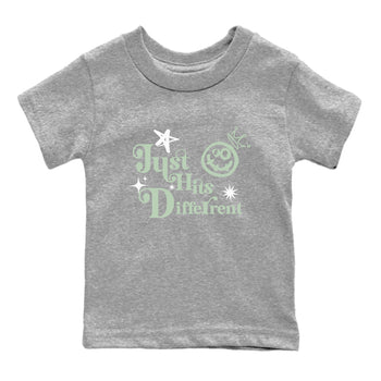 4s Abundance shirts to match jordans Just Hits Different sneaker match tees Air Jordan 4 Seafoam match shoes to clothes SNRT Sneaker Tees Youth Baby Heather Grey 2 tee