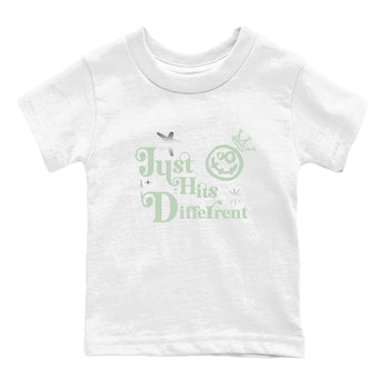 4s Abundance shirts to match jordans Just Hits Different sneaker match tees Air Jordan 4 Seafoam match shoes to clothes SNRT Sneaker Tees Youth Baby White 2 tee