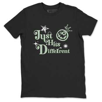 4s Abundance shirts to match jordans Just Hits Different sneaker match tees Air Jordan 4 Seafoam match shoes to clothes SNRT Sneaker Tees unisex cotton Black 2 shirts