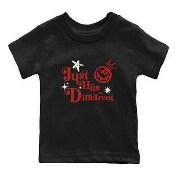 4s Brick By Brick shirts to match jordans Just Hits Different sneaker match tees Air Jordan 4 Nigel match shoes to clothes SNRT Sneaker Tees Youth Baby Black 2 tee