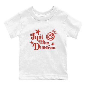 4s Brick By Brick shirts to match jordans Just Hits Different sneaker match tees Air Jordan 4 Nigel match shoes to clothes SNRT Sneaker Tees Youth Baby White 2 tee