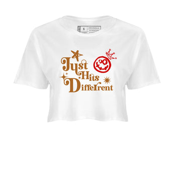 5s Archaeo Brown shirts to match jordans Just Hits Different sneaker match tees Air Jordan 5 Archaeo Brown match shoes to clothes SNRT Sneaker Tees unisex cotton White 2 crop tee