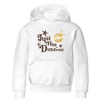 5s Golden Ticket shirts to match jordans  Just Hits Different shirts to match jordans Air Jordan 5 Golden Ticket match shoes to clothes SNRT Sneaker Tees Youth Baby White 2 tee