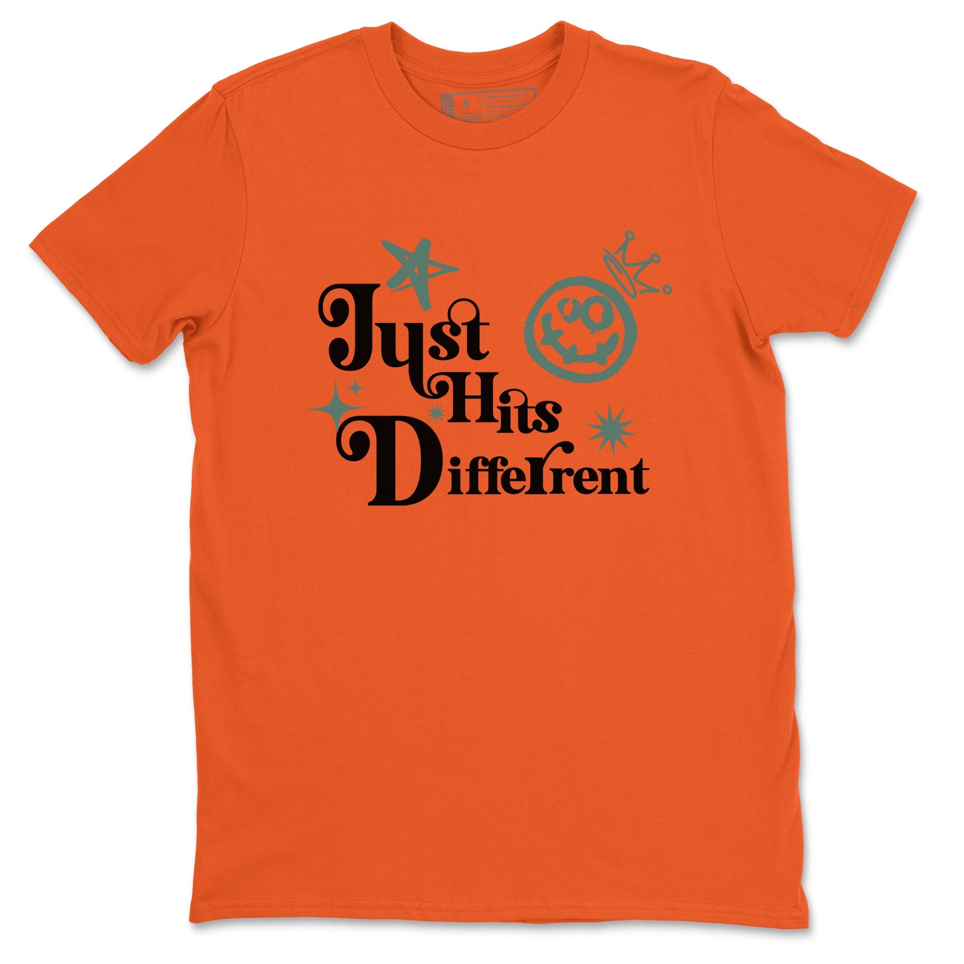 Dunk Low Ceramic shirts to match jordans Just Hits Different sneaker match tees Dunk Ceramic match shoes to clothes SNRT Sneaker Tees unisex cotton Orange 2 shirts