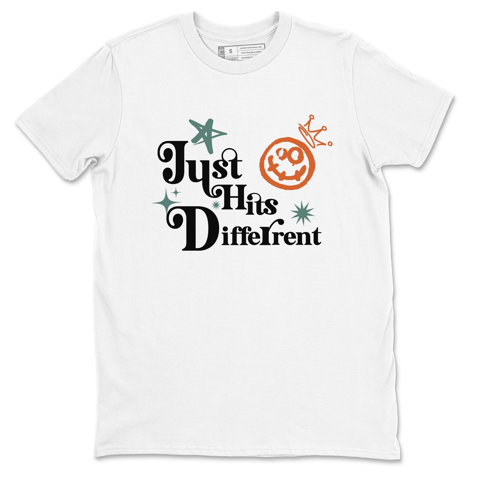 Dunk Low Ceramic shirts to match jordans Just Hits Different sneaker match tees Dunk Ceramic match shoes to clothes SNRT Sneaker Tees unisex cotton White 2 shirts