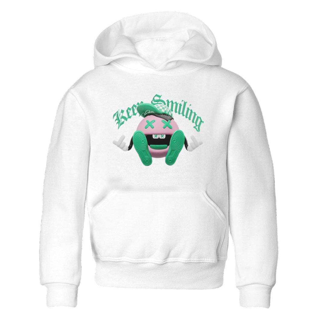 Dunk Low Medium Soft Pink Malachite shirt to match jordans Keep Smiling sneaker tees Dunk Medium Soft Pink Malachite SNRT sneaker release tees baby toddler White 2 cotton Shirt