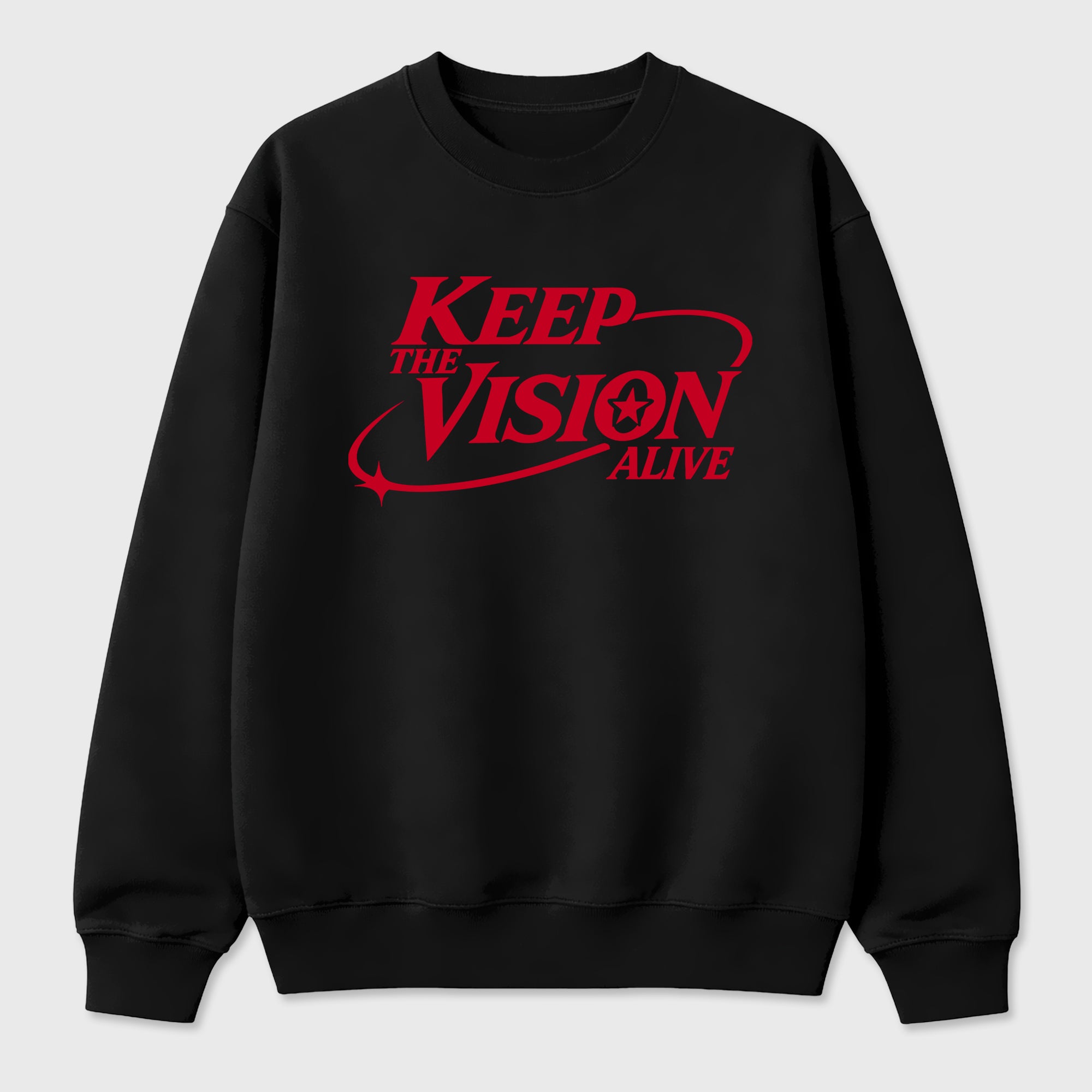 Keep The Vision Alive Graphic T-Shirt sneaker match tee designed for the Air Jordan 12 Bloodline, featuring coordinated color options for a perfect streetwear match. Black 2 shirt.
