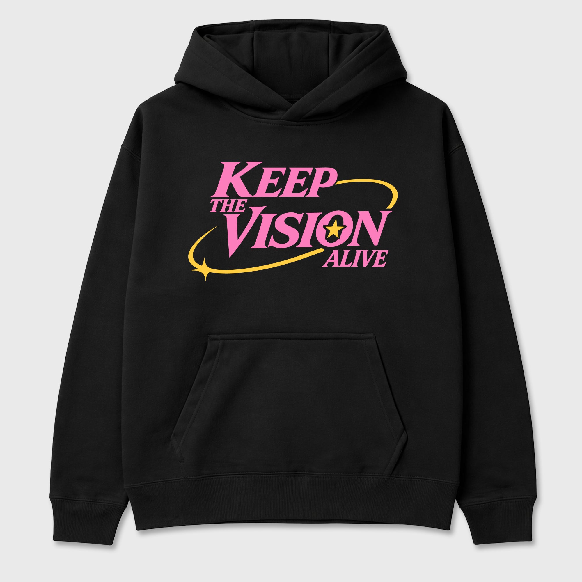 Keep The Vision Alive Graphic T-Shirt featuring original streetwear artwork designed to match the Air Jordan 4 Comic. Black 2 Graphic Tee.