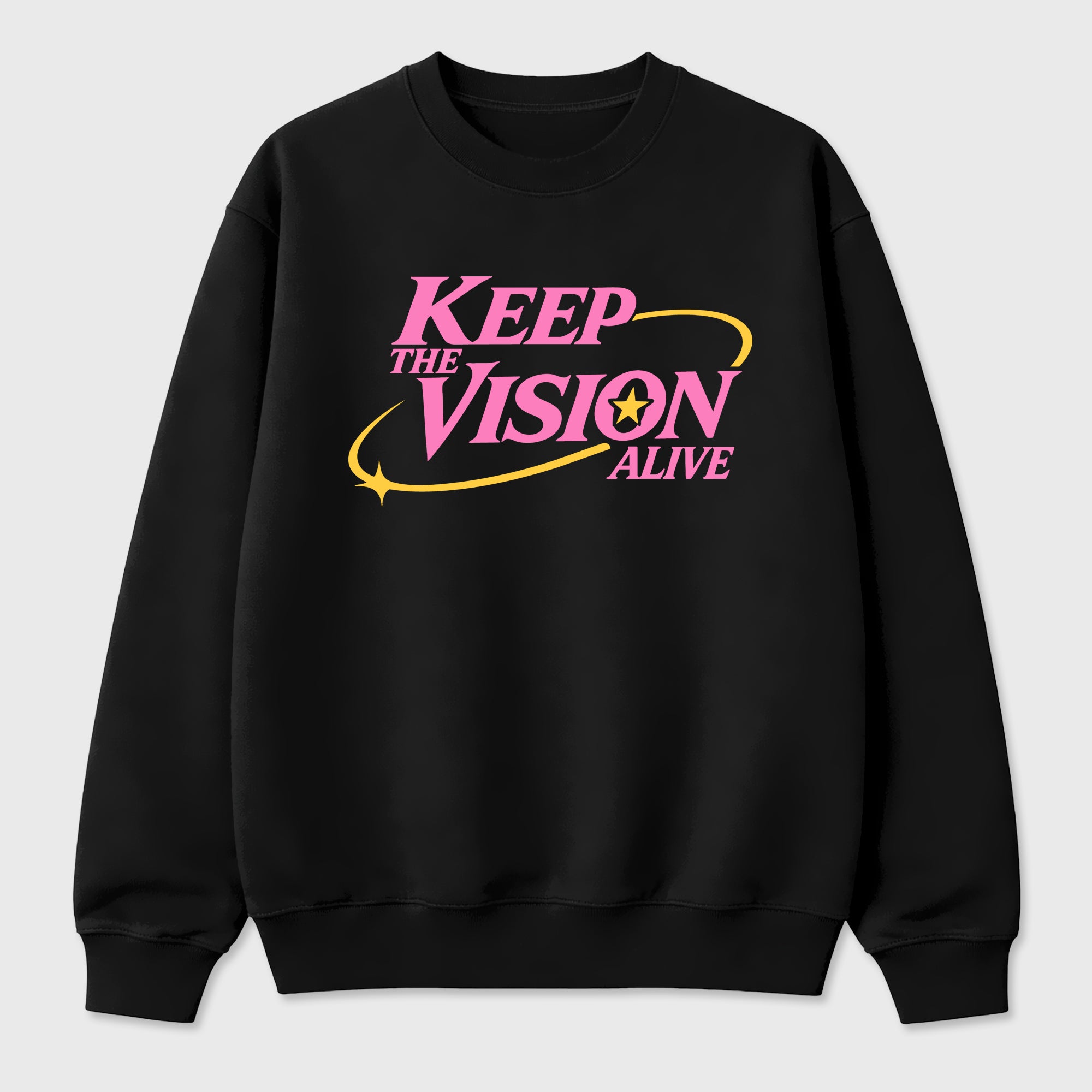 Keep The Vision Alive Graphic T-Shirt featuring original streetwear artwork designed to match the Air Jordan 4 Comic. Black 2 Graphic Tee.