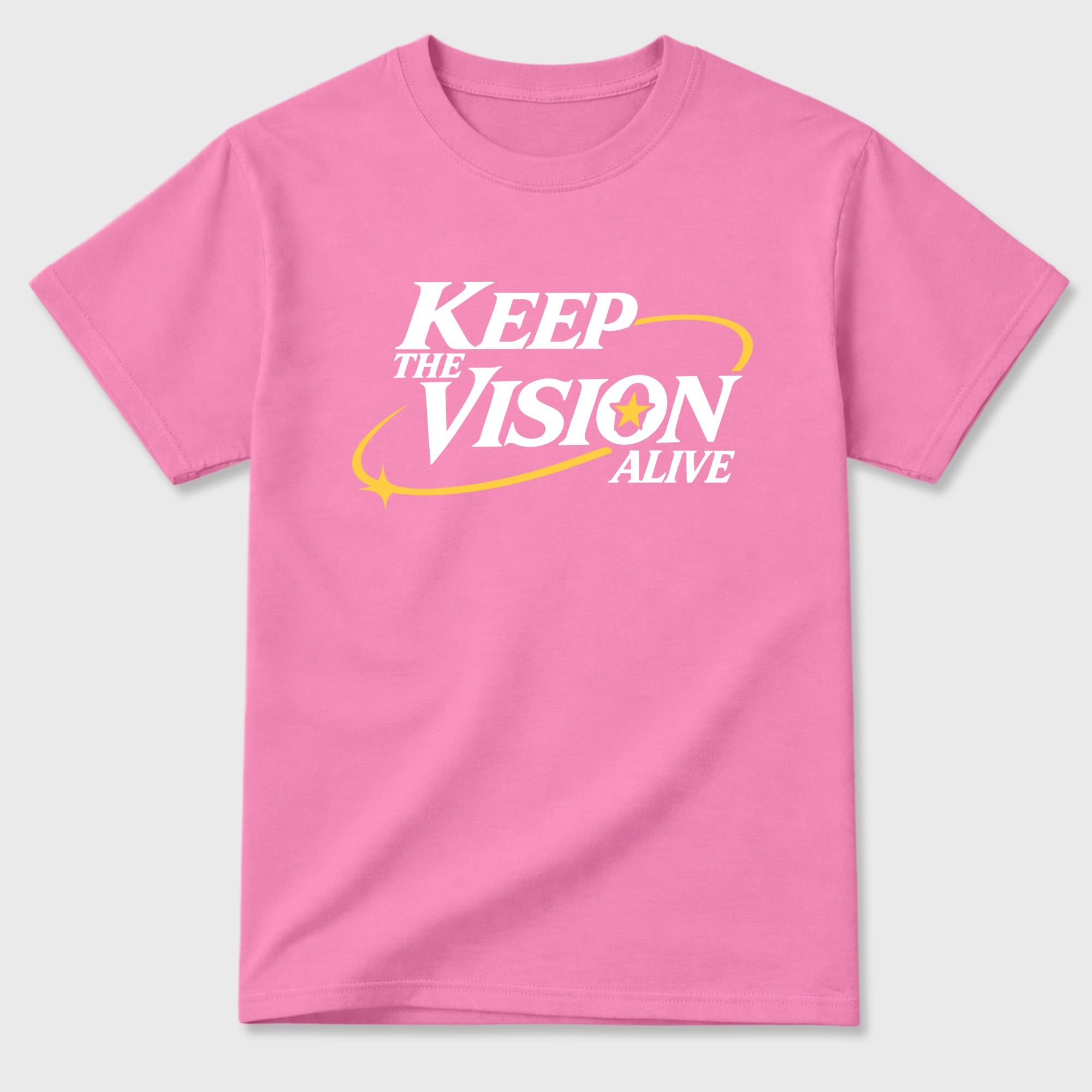 Keep The Vision Alive Graphic T-Shirt featuring original streetwear artwork designed to match the Air Jordan 4 Comic. Bubble Gum 2 Graphic T-Shirt.