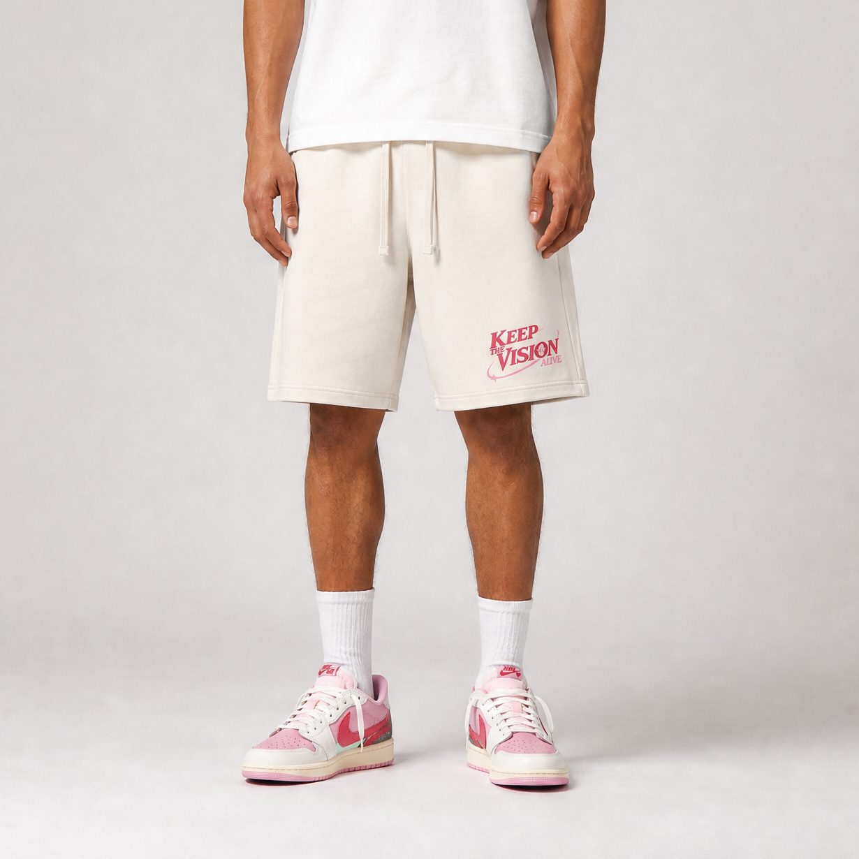Keep The Vision Alive Premium Fleece Shorts - SNRT Sneaker T-shirts