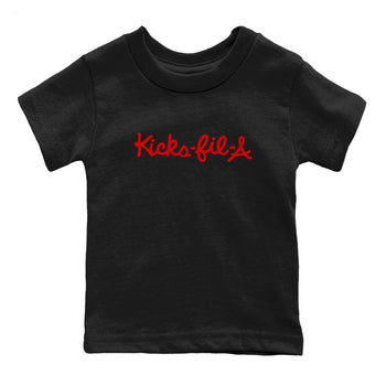 1s Black Toe Reimagined shirts to match jordans Kick Fil A sneaker match tees Air Jordan 1 Black Toe Reimagined SNRT Sneaker Release Tees Youth Baby Black 2 crew neck shirts