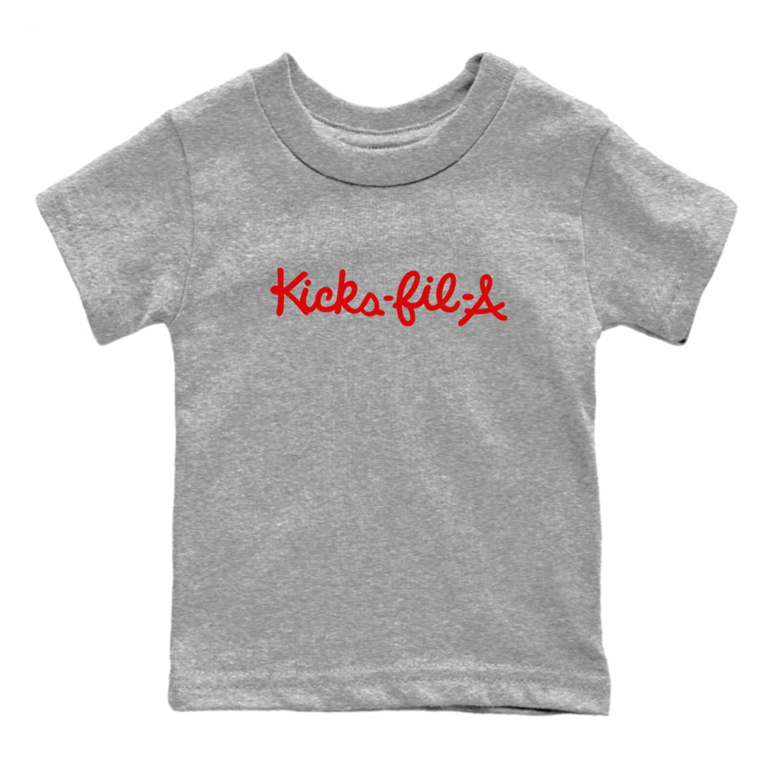 1s Black Toe Reimagined shirts to match jordans Kick Fil A sneaker match tees Air Jordan 1 Black Toe Reimagined SNRT Sneaker Release Tees Youth Baby Heather Grey 2 crew neck shirts