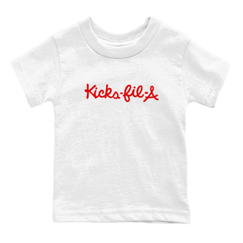 1s Black Toe Reimagined shirts to match jordans Kick Fil A sneaker match tees Air Jordan 1 Black Toe Reimagined SNRT Sneaker Release Tees Youth Baby White 2 crew neck shirts