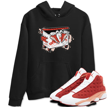 13s Dune Red shirts to match jordans Kick Trash sneaker match tees Air Jordan 13 Dune Red SNRT Sneaker Tees streetwear brand Black 1 unisex cotton tee