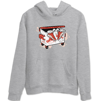 13s Dune Red shirts to match jordans Kick Trash sneaker match tees Air Jordan 13 Dune Red SNRT Sneaker Tees streetwear brand Heather Grey 2 unisex cotton tee