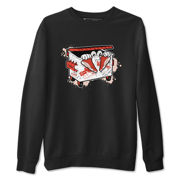 13s Dune Red shirts to match jordans Kick Trash sneaker match tees Air Jordan 13 Dune Red SNRT Sneaker Tees streetwear brand Black 2 unisex cotton tee