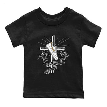Air Force 1 Ivory Snake shirt to match jordans Kicks Give Pleasures sneaker tees Air Force 1 Ivory Snake SNRT sneaker release tees baby toddler Black 2 cotton Shirt