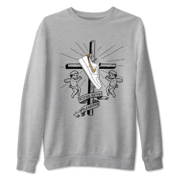 Air Force 1 Ivory Snake shirt to match jordans Kicks Give Pleasures sneaker tees Air Force 1 Ivory Snake SNRT Sneaker Release Tees unisex cotton Heather Grey 2 crew neck shirt