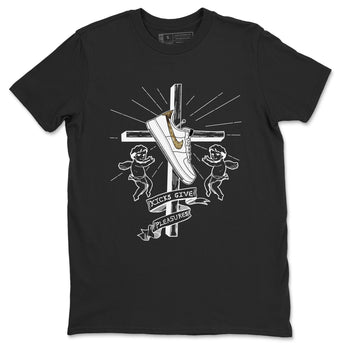 Air Force 1 Ivory Snake shirt to match jordans Kicks Give Pleasures sneaker tees Air Force 1 Ivory Snake SNRT Sneaker Release Tees unisex cotton Black 2 crew neck shirt