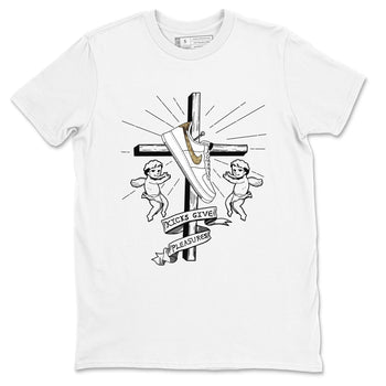 Air Force 1 Ivory Snake shirt to match jordans Kicks Give Pleasures sneaker tees Air Force 1 Ivory Snake SNRT Sneaker Release Tees unisex cotton White 2 crew neck shirt