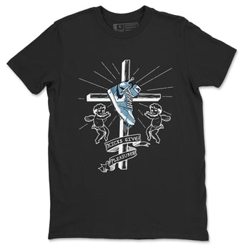 1s Denim shirts to match jordans Kicks Give Pleasures sneaker match tees Air Jordan 1 Denim SNRT Sneaker Tees streetwear brand Black 2 unisex cotton tee