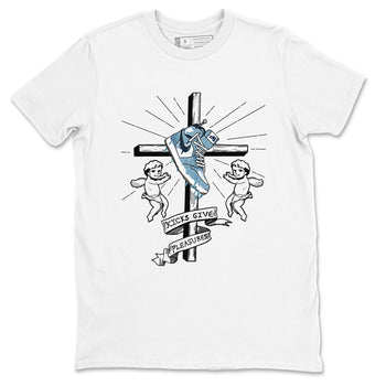 1s Denim shirts to match jordans Kicks Give Pleasures sneaker match tees Air Jordan 1 Denim SNRT Sneaker Tees streetwear brand White 2 unisex cotton tee