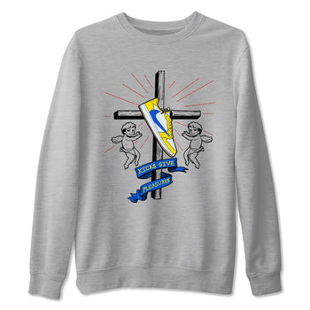 AJ1 Travis Scott Canary shirt to match jordans Kicks Give Pleasures sneaker tees Air Jordan 1 Travis Scott Canary SNRT Sneaker Release Tees unisex cotton Heather Grey 2 crew neck shirt