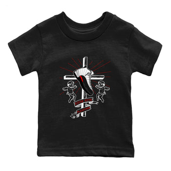 Air Jordan 12 Red Taxi shirts to match jordans Kicks Give Pleasures sneaker match tees 12s Red Taxi SNRT sneaker release tees baby toddler Black 2 cotton Shirt