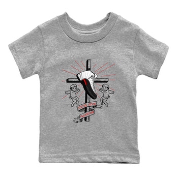 Air Jordan 12 Red Taxi shirts to match jordans Kicks Give Pleasures sneaker match tees 12s Red Taxi SNRT sneaker release tees baby toddler Heather Grey 2 cotton Shirt