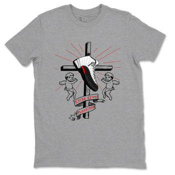 Air Jordan 12 Red Taxi shirts to match jordans Kicks Give Pleasures sneaker match tees 12s Red Taxi SNRT sneaker release Tees unisex cotton Heather Grey 2 crew neck shirt