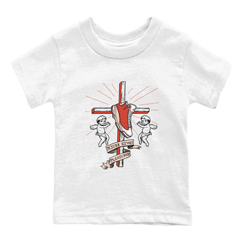 13s Dune Red shirts to match jordans Kicks Give Pleasures sneaker match tees Air Jordan 13 Dune Red SNRT Sneaker Tees streetwear brand Baby and Youth White 2 cotton tee