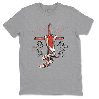 13s Dune Red shirts to match jordans Kicks Give Pleasures sneaker match tees Air Jordan 13 Dune Red SNRT Sneaker Tees streetwear brand Heather Grey 2 unisex cotton tee