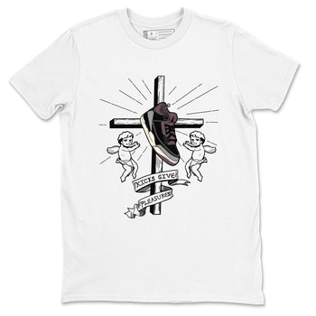 3s A Ma Maniere x Black shirts to match jordans Kicks Give Pleasures sneaker match tees A Ma Maniere x Air Jordan 3 “Black” SNRT Sneaker Tees streetwear brand White 2 unisex cotton tee