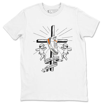 AJ3 Georgia Peach shirt to match jordans Kicks Give Pleasures sneaker tees Air Jordan 3 Georgia Peach SNRT Sneaker Release Tees unisex cotton White 2 crew neck shirt